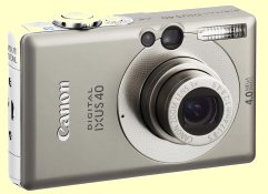 Canon Ixus40 Vorderseite