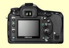 Pentax K10D Rckseite
